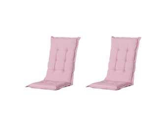 Madison - Kussen lage rug Panama sage - 105x50 - Roze - 2 Stuks