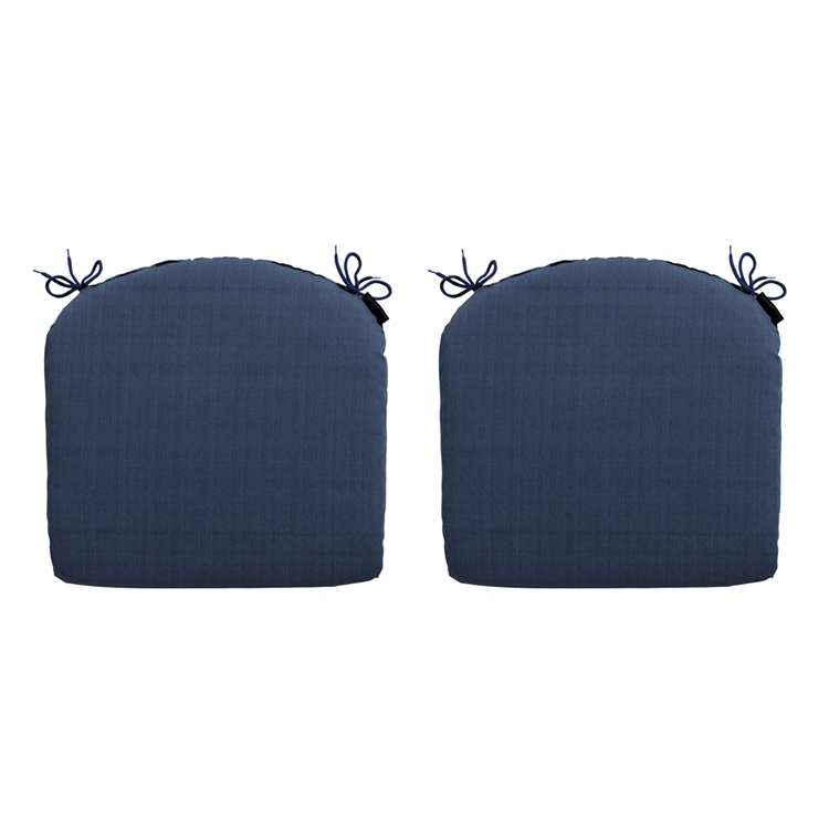 Madison Zitkussen -  Basic Kobalt  -  46x48  -  Blauw  -  2 Stuks