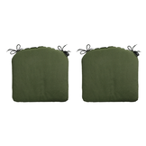 Madison Zitkussen -  Panama Green  -  46x48  -  Groen  -  2 Stuks