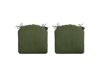 Madison Zitkussen -  Panama Green  -  46x48  -  Groen  -  2 Stuks