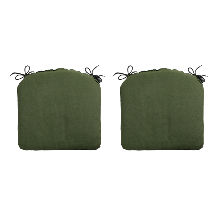 Madison Zitkussen -  Panama Green  -  46x48  -  Groen  -  2 Stuks