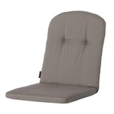 Madison -  Kuipstoelkussen Hoge Rug Rib liver - Ca. 96x45 cm - Set van 4