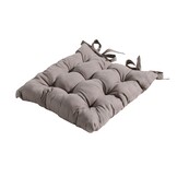 Madison -  Zitkussen Toscane Basic taupe - Ca. 46x46 cm - Set van 4