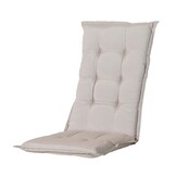 Madison -  Tuinstoelkussen Hoge Rug Panama linnen - Ca. 123x50 cm - Set van 4