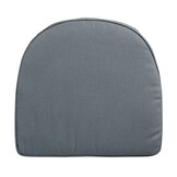 Madison -  Zitkussen Wicker York Rib grey - Ca. 48x48 cm - Set van 4