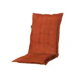 Madison -  Tuinstoelkussen Lage Rug Basic terra - Ca. 105x50 cm - Set van 4