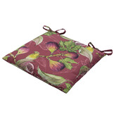 Madison - Zitkussen - Jasmijn bordeaux - 46x46 - Rood - 4 Stuks