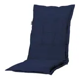 Madison -  Tuinstoelkussen Lage Rug Panama indigo - Ca. 105x50 cm - Set van 4