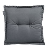 Madison -  Zitkussen Rib grey - Ca. 50x50 cm - Set van 4