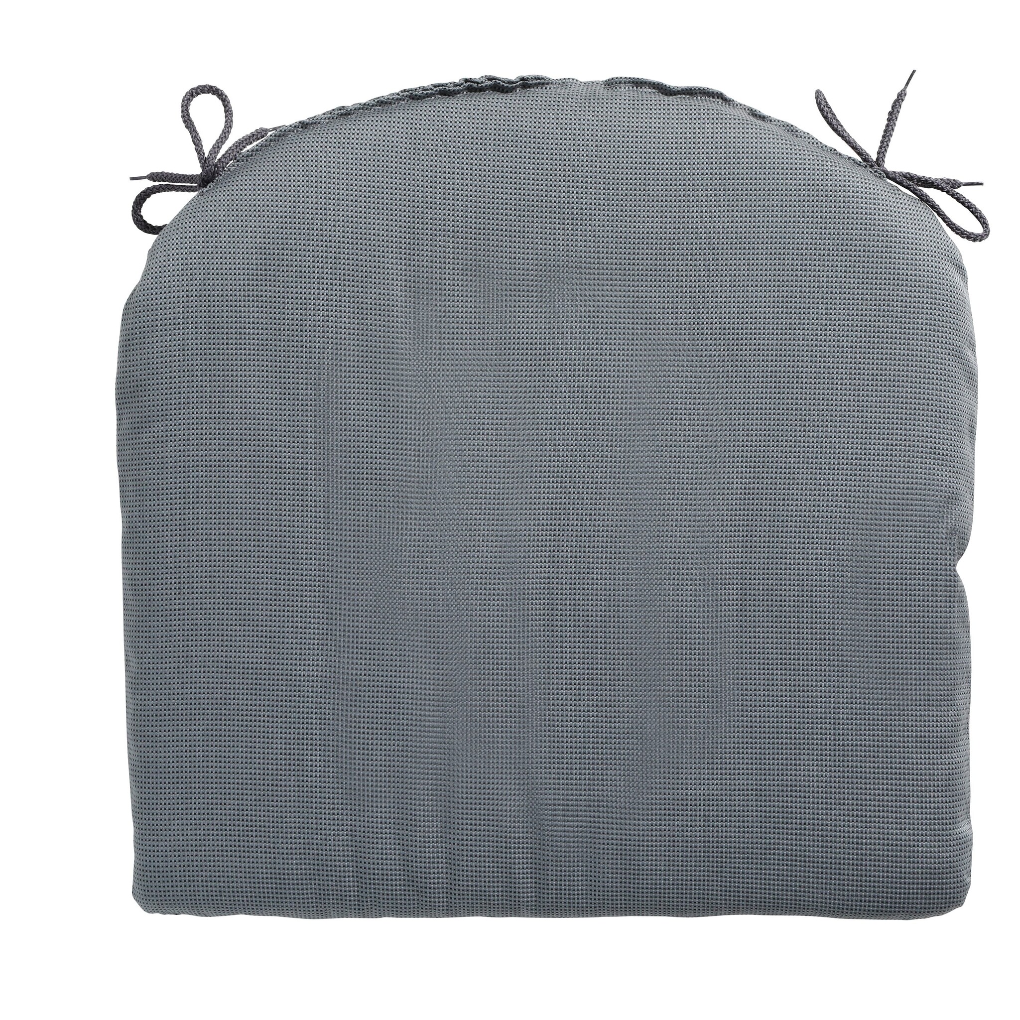Madison - Zitkussen Rib grey - Ca. 46x48 cm - Set van 4
