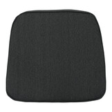 Madison -  Zitkussen Wicker Dark grey canvas eco+ - Ca. 48x48 cm - Set van 4