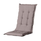 Madison -  Tuinstoelkussen Lage Rug Basic taupe - Ca. 105x50 cm - Set van 4