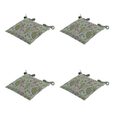 Madison - Zitkussen - Annabel - 46x46 - Groen - 4 Stuks