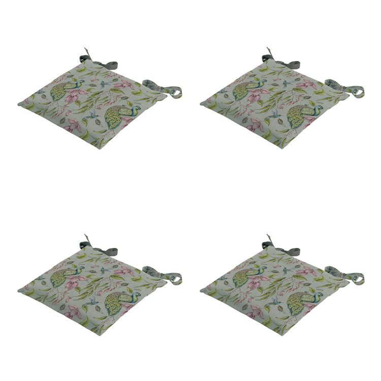 Madison - Zitkussen - Annabel - 46x46 - Groen - 4 Stuks