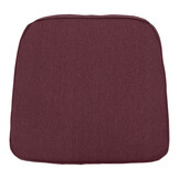 Madison -  Zitkussen Wicker Bordeaux canvas eco+ - Ca. 48x48 cm - Set van 4
