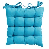 Madison -  Zitkussen Toscane Panama aqua - Ca. 46x46 cm - Set van 4