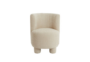 Light & Living - Stoel KAMOVA - Ø65x78cm - Wit