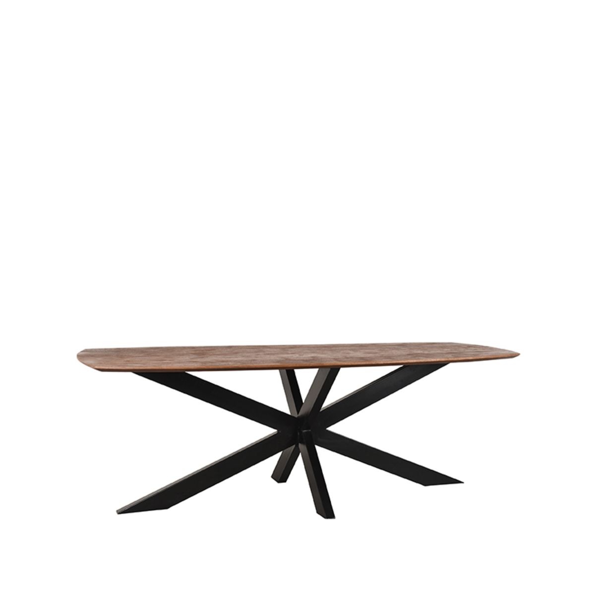 LABEL51 - Eetkamertafel Zane - Bruin - 100x220x76cm