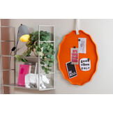 Present Time - Memo Board Funky Wave - Helderoranje