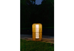 ZOMER-Sens-Line - Milou Tuinlamp 55cm - Solar &amp; USB - Rotan