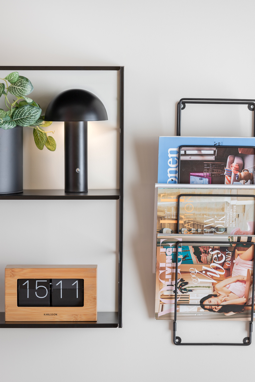 Leitmotiv - Tafellamp Fuego - Zwart