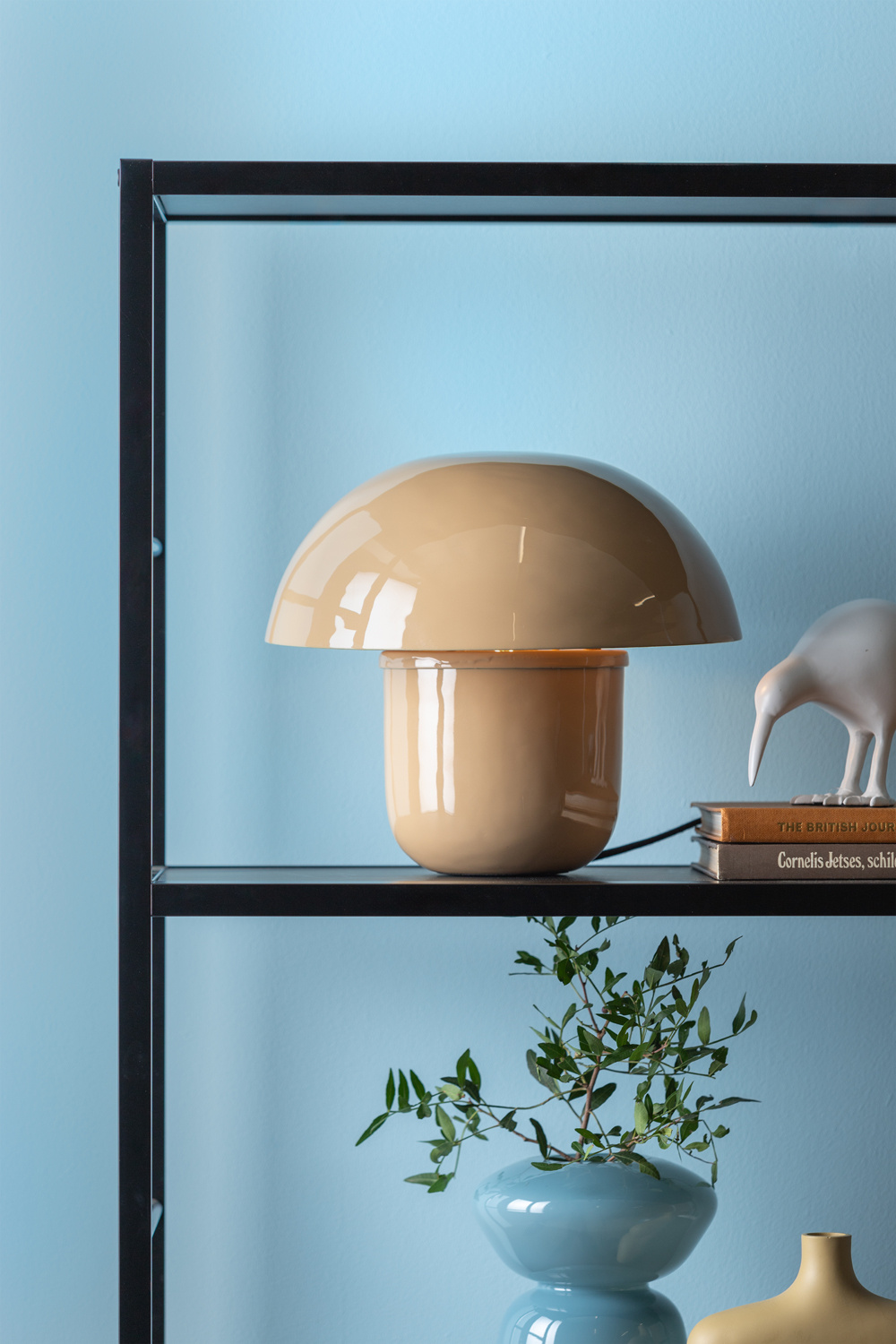 Leitmotiv - Tafellamp Fat Mushroom - Zachtbruin