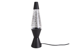 Leitmotiv - Tafellamp Glitter - Zwart