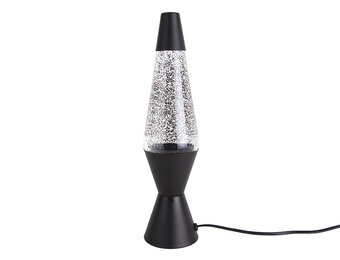 Leitmotiv - Tafellamp Glitter - Zwart