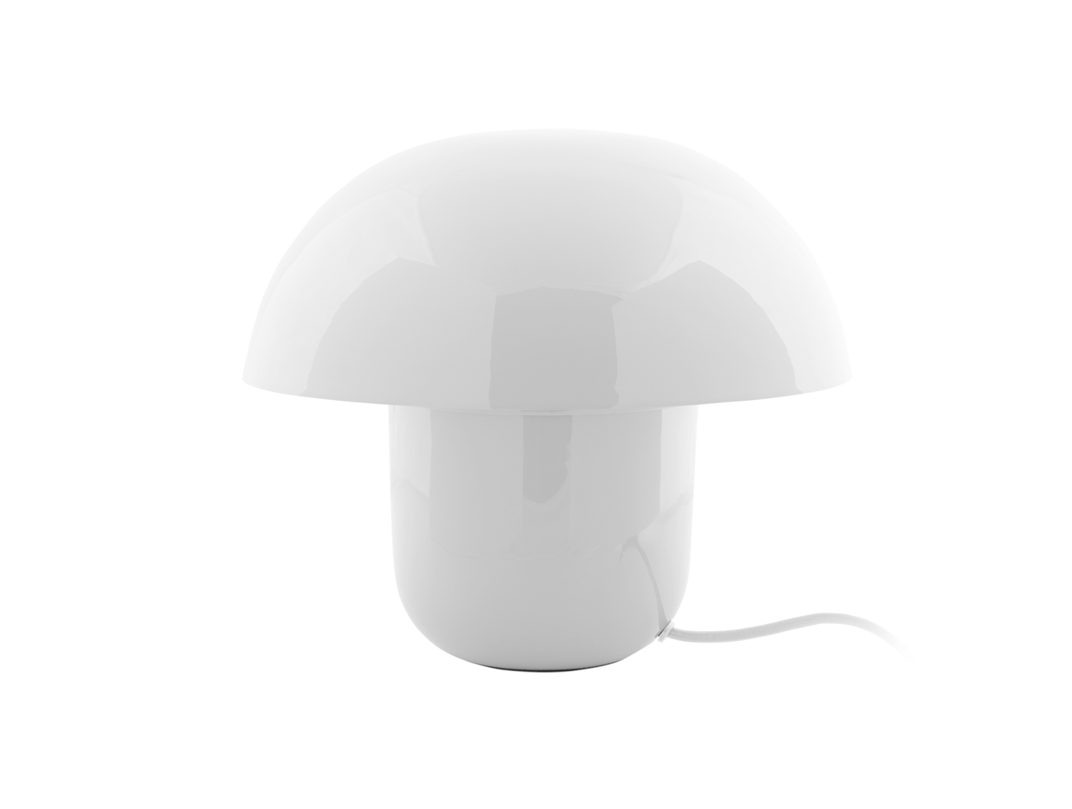 Leitmotiv - Tafellamp Fat Mushroom - Wit