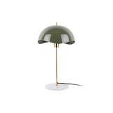 Leitmotiv - Tafellamp Waved Dome - Jungle groen