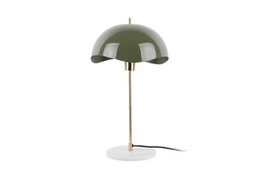 Leitmotiv - Tafellamp Waved Dome - Jungle groen