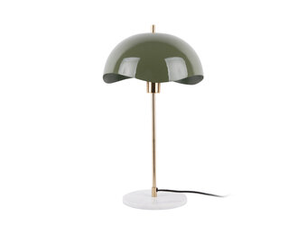 Leitmotiv - Tafellamp Waved Dome - Jungle groen