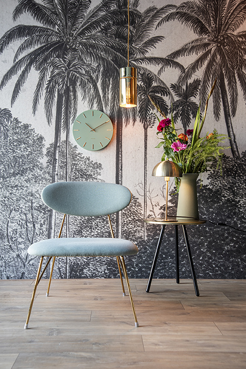 Leitmotiv - Tafellamp Bonnet - Geborsteld goud