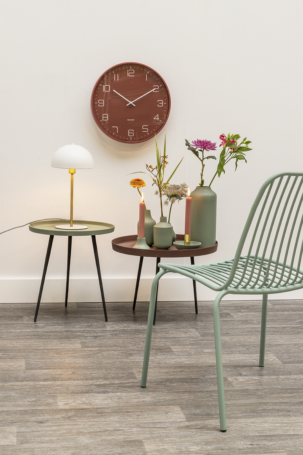 Leitmotiv - Tafellamp Bonnet - Wit