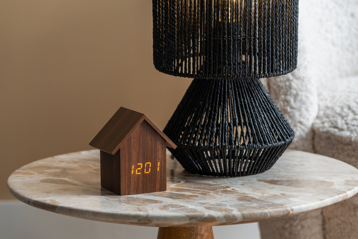 Leitmotiv - Tafellamp Forma - Zwart