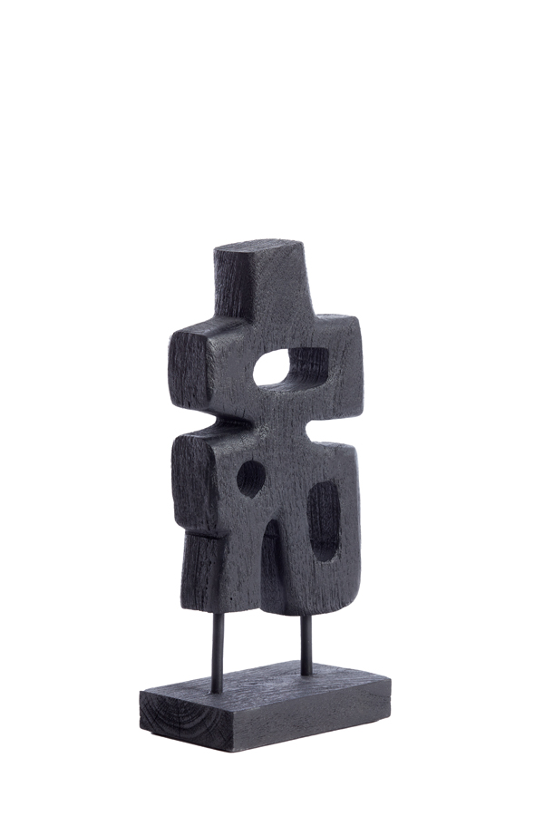 Light & Living - Ornament SILIA - 16x9x33cm - Zwart