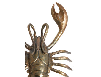 Light & Living - Ornament LOBSTER - 50x32x15cm - Brons