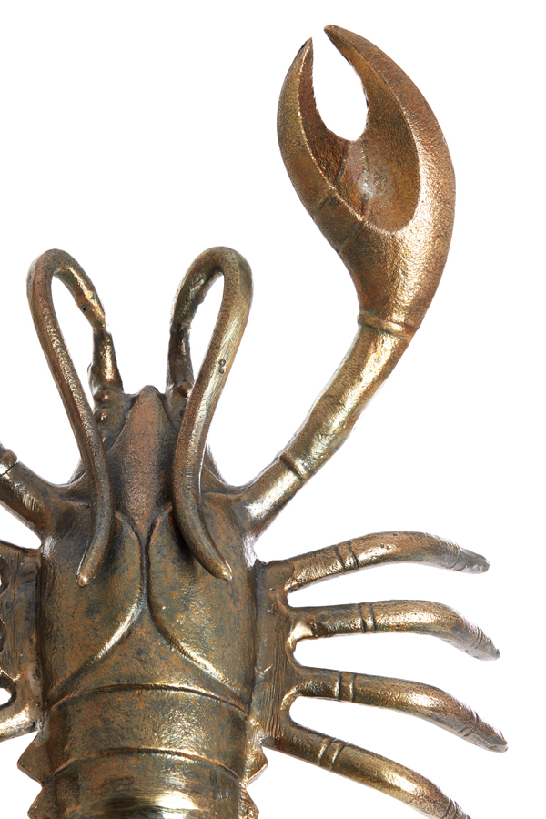 Light & Living - Ornament LOBSTER - 50x32x15cm - Brons