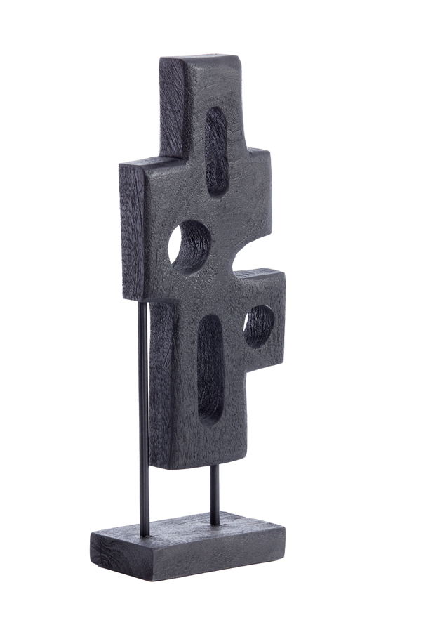 Light & Living - Ornament SALIO - 19x9.5x45cm - Zwart