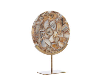 Light & Living - Ornament GOUYA - 35x12x50cm - Geel