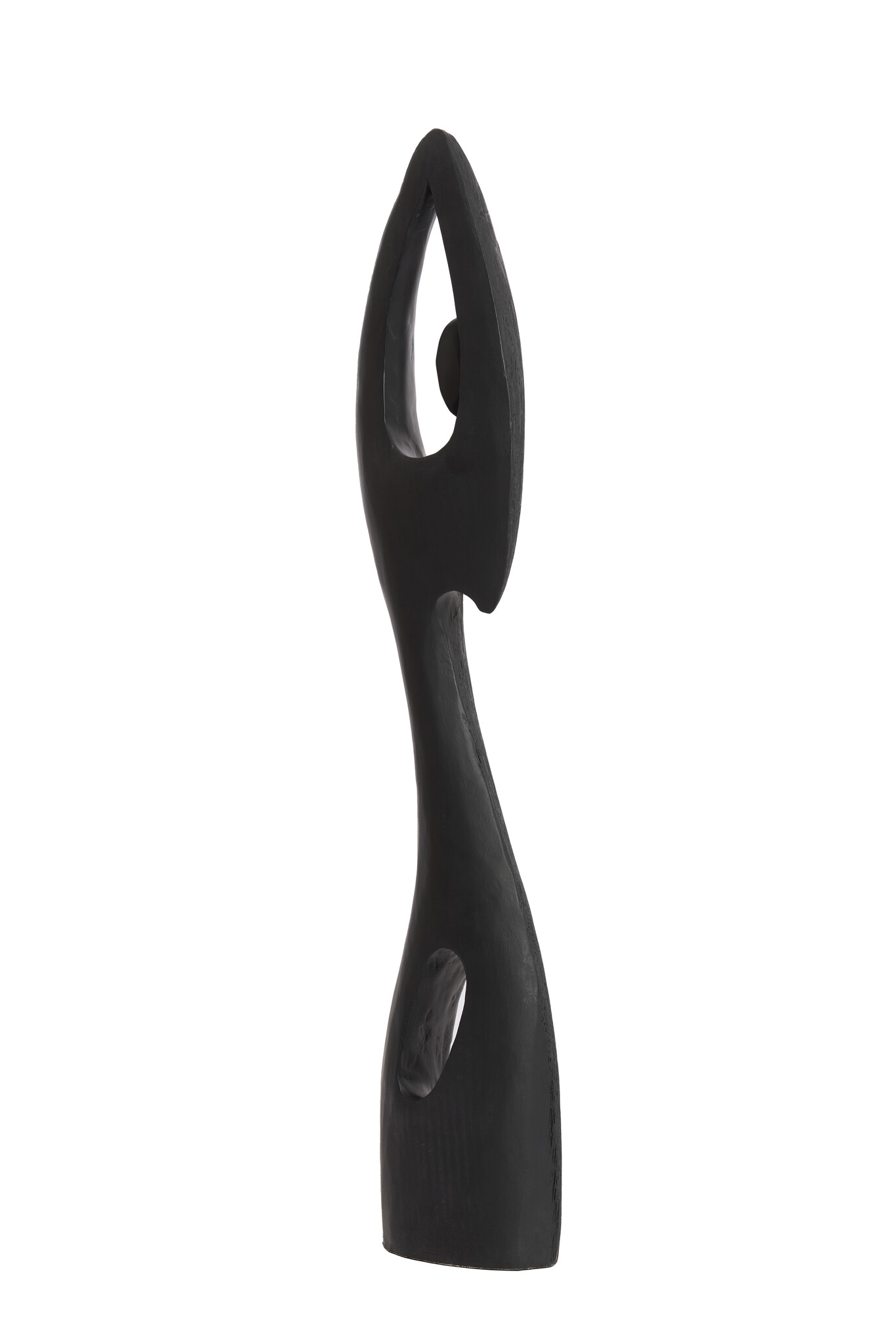 Light & Living - Ornament MUJER - 12x6x67cm - Zwart