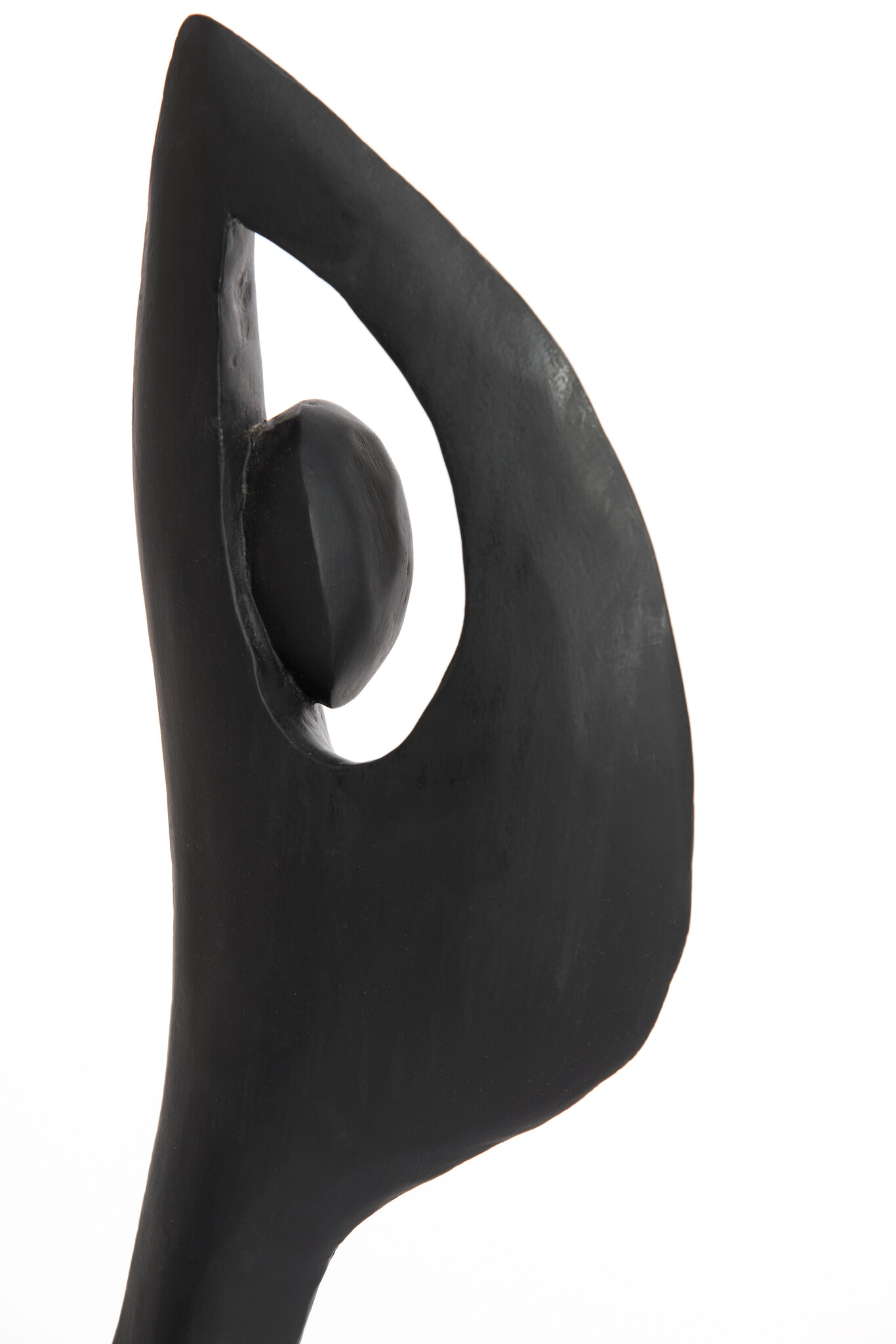 Light & Living - Ornament MUJER - 12x6x67cm - Zwart