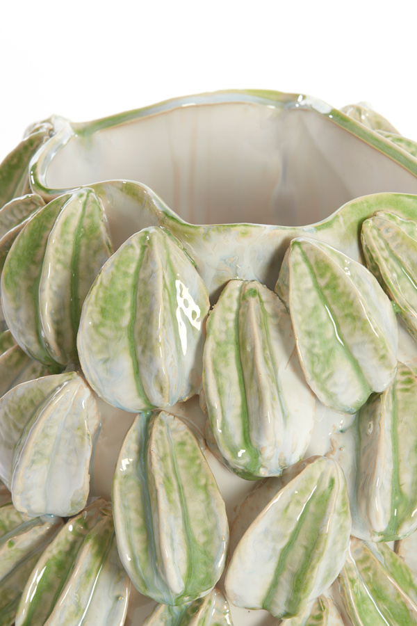 Light & Living - Vaas CARAMBOLA - 35x33x47cm - Bruin