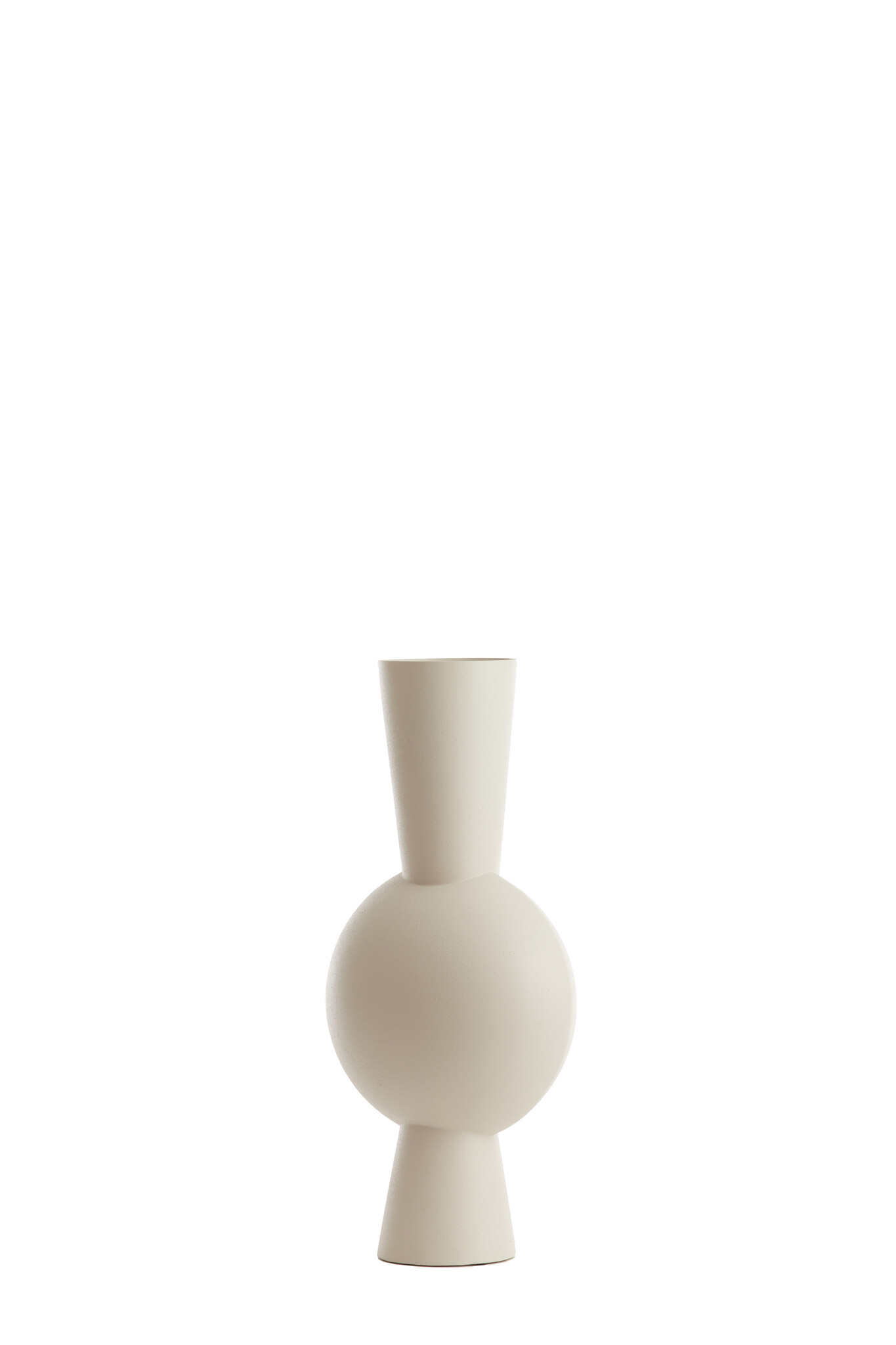 Light & Living - Vaas KAVANDU - 26x19x54cm - Wit