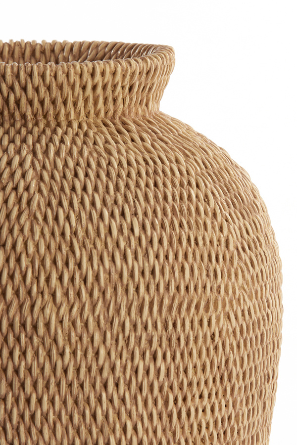 Light & Living - Vaas VEDELLA - Ø26x28cm - Bruin