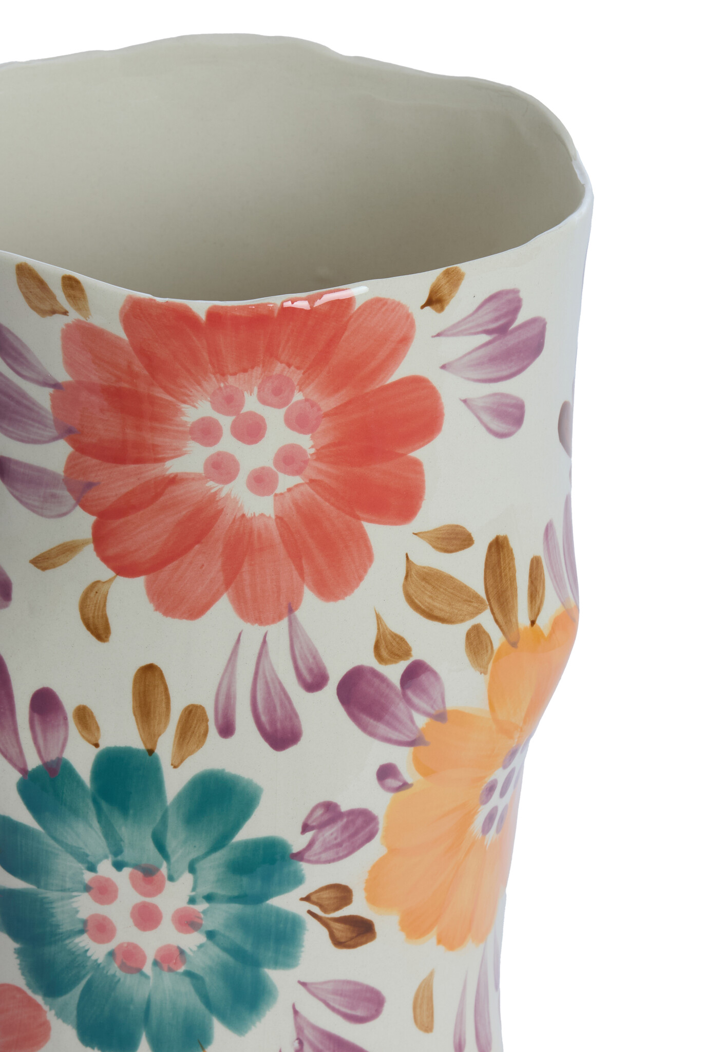 Light & Living - Vaas FLORI - 20x19.5x40cm - Rood