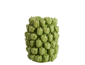 Light & Living - Vaas BELLPEPPER - 35x33x47cm - Groen
