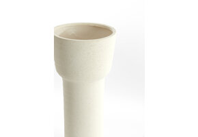 Light & Living - Vaas ALSACIA - Ø19x38cm - Wit