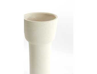 Light & Living - Vaas ALSACIA - Ø19x38cm - Wit