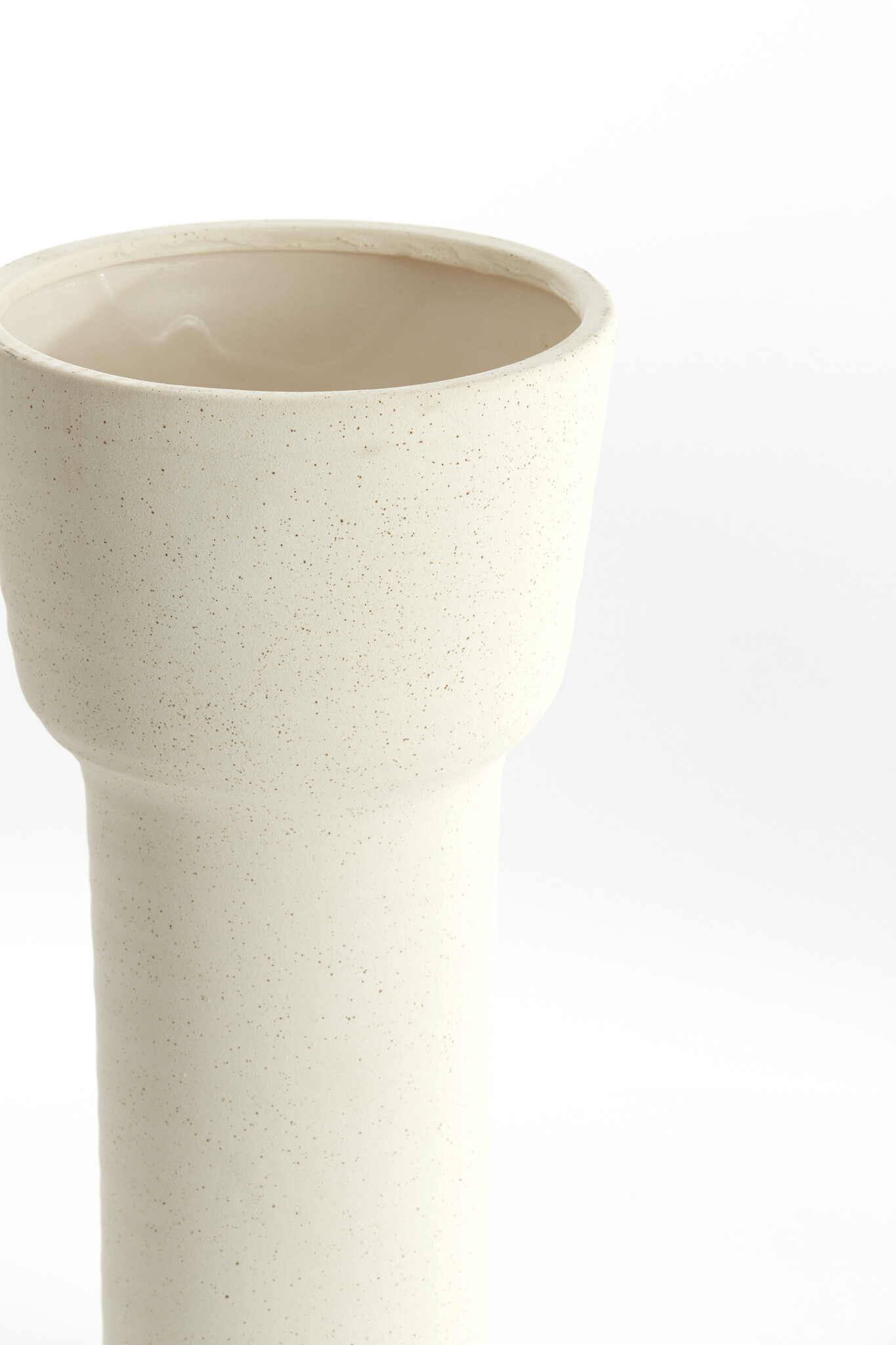 Light & Living - Vaas ALSACIA - Ø19x38cm - Wit